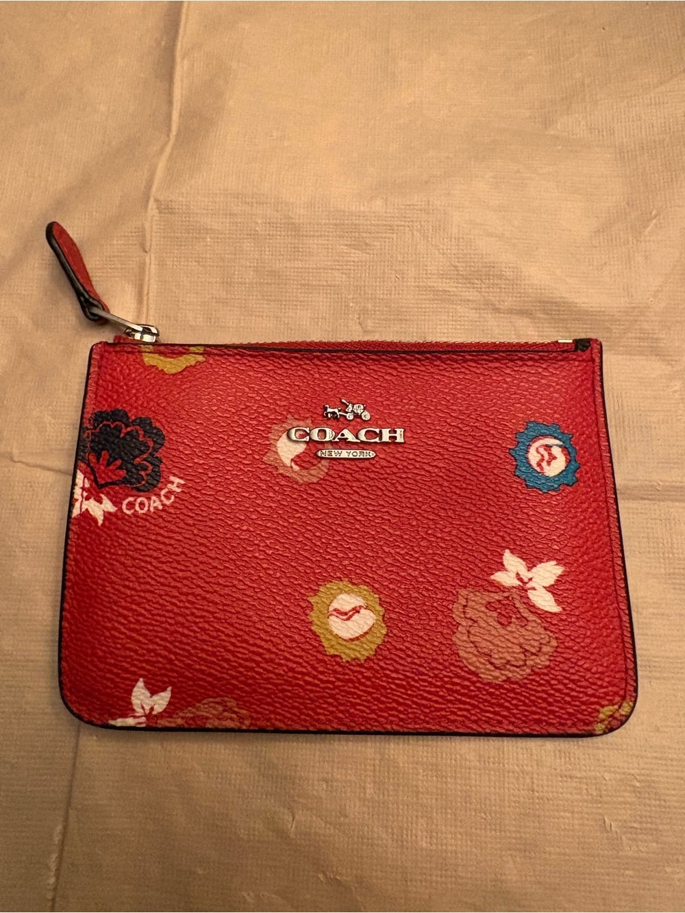 Coach Carmine Wild Prairie Coin Purse